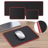 Black Mouse Pad Large Size Desk Mat New Mousepad  Office