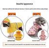 Reflective Dog Raincoat Costume: Summer Bathing Duck Design for Small Dogs