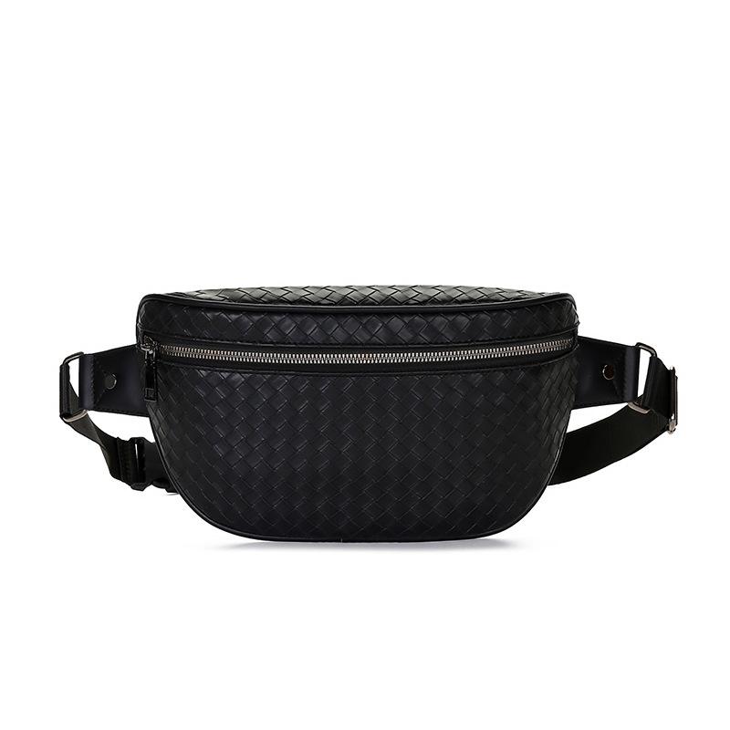 Chest Bag Men's Bag Business Diamond Waist Bag Light, Fashionable Trendy and Simple Crossbody Bag
