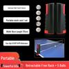 Portable Retractable Table Tennis Net with Indoor/Outdoor Stand and Net Cloth