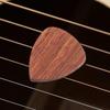 Wood Guitar Picks Wooden Guitar Mediators for Acoustic Guitar Electric Bass Plectrum 6Pcs 2mm