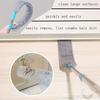 Telescopic Extendable Long Handle Mop with Bendable Head - Flexible Cleaning Duster Brush for Home Pole Dusting And Cleaning