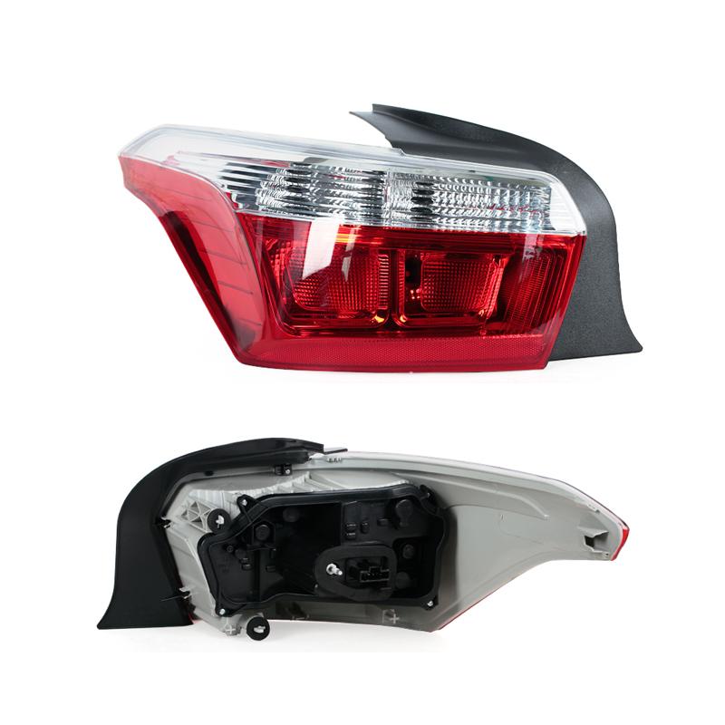 Rear Bumper Tail Light Turn Signal Brake Lamp Housing Without Bulb Car Accessories For Citroen C-Elysee Sedan 2014 2015 2016