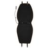 1x 12V Heater & Cooler Massage Car Seat Cover with External Remote Control, Ventilated Air Fan Cooling Heating Warm Sitting Mat