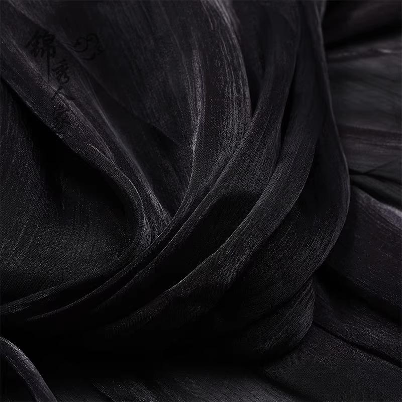 100x150cm Glitter Organza Fabric for Dress Skirt Shirt Clothing Diy Sewing Shiny Cloth Smooth Comfortable Textile