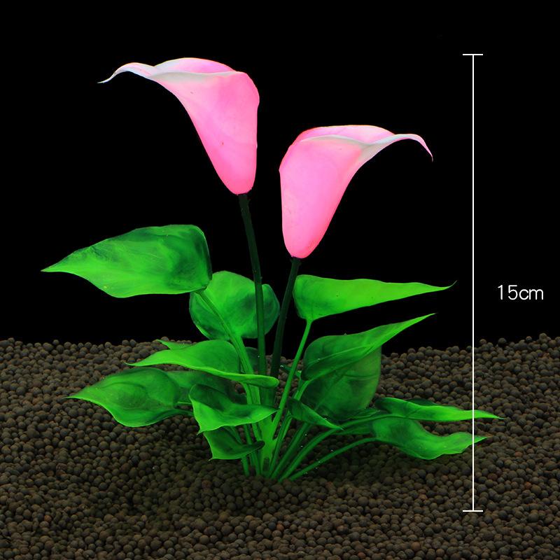 Artificial Aquarium Decor Plants Underwater Water Grass Aquatic Plastic Plants For Fish Tank Aquarium Decorations