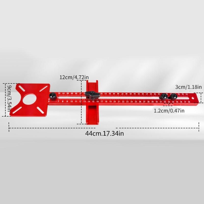 Convenient Router Milling Bracket Tool for Woodworking Enthusiasts and Professional Improve Accuracy and Safety