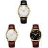Classic Business Mens Quartz Watch With Sapphire Glass For Formal Office Wear