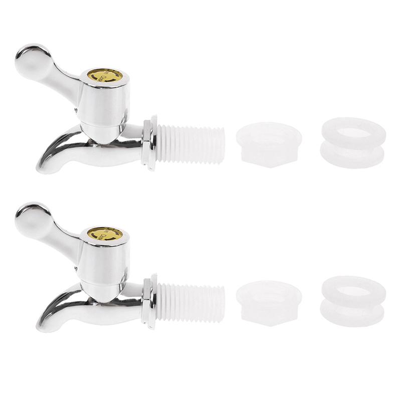 1ks 17mm Stříbrný Skleněný Kohoutek na Láhev na Víno Nádoba Sud na Víno Nádrž na Vodu Kohoutek