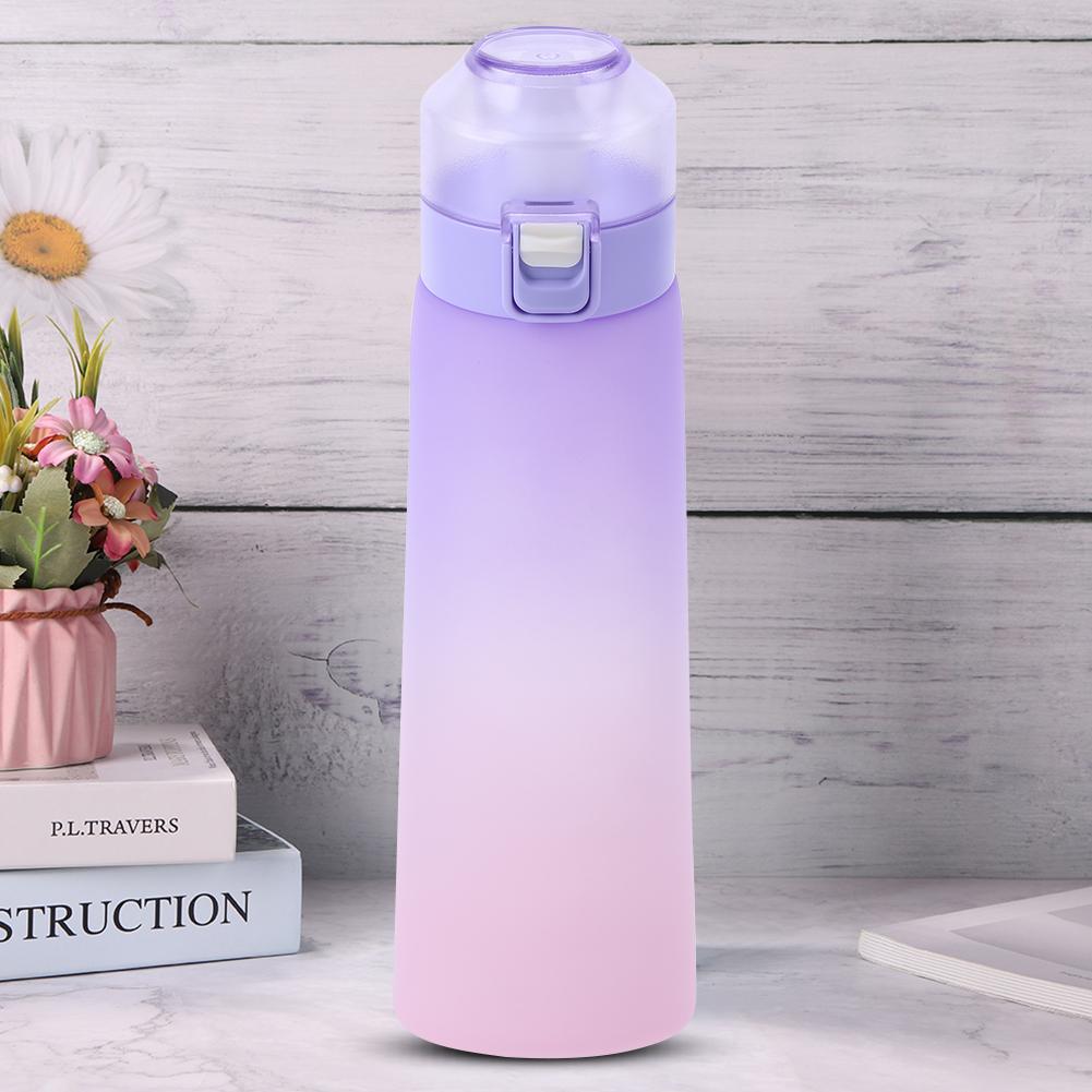 650ML Sports Drink Bottle Drink More Water Flavored Gym Fitness Bottle Drink Bottle Cold Water Bottle for Camping Hiking Fishing