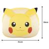 MORIPiLO Pikachu Hugging Hug Me Plush Character Cute 427800 (Morishita) Pokémon Pillow, Approx. 41x39cm, Cushion, Goods, Gift, Pillow, Yellow,
