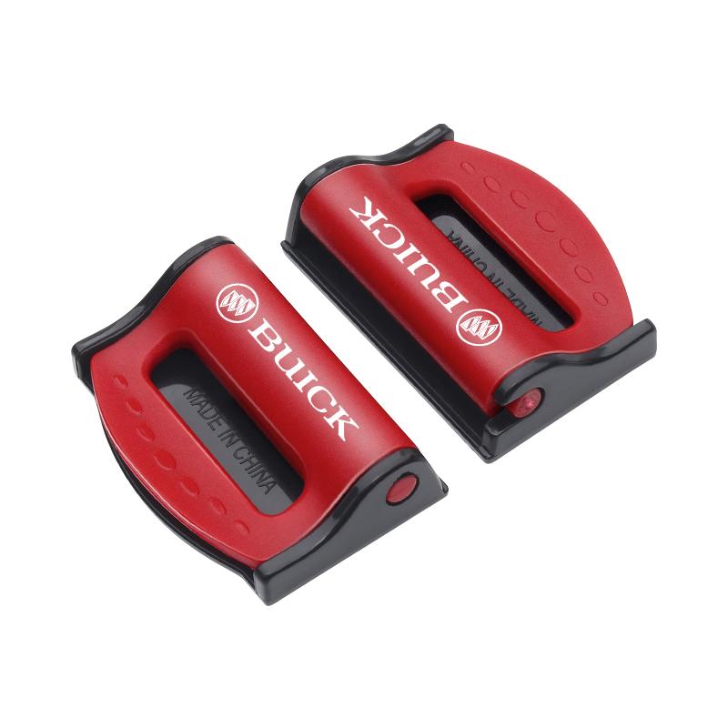 2Pcs Car Safety Seat Belt Buckle Clip Seatbelt Stopper Adjuster Clip For Buick Verano Velite Lesabre Riviera Avenir GL6 GL8 Envision Excelle
