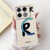 For Infinix GT 20 Pro X6871 Lucky Initial Letter Phone Case For Infinix GT20 Pro 5G Soft Silicone Shockproof Cases