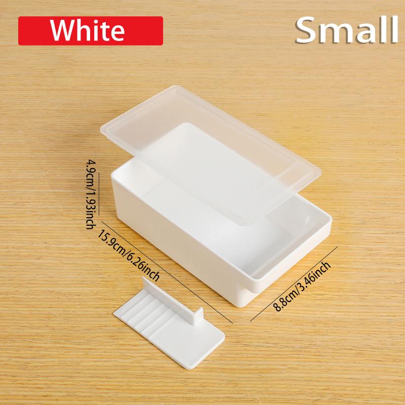 

Butter & Cheese Storage Box with Cutter - Airtight Container for Freshness, Space-saving Design, Easy to Clean