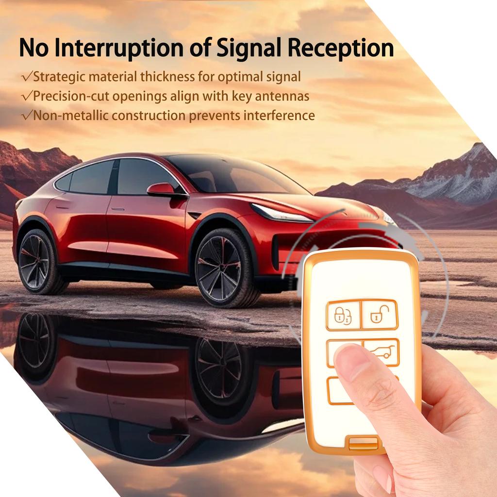 TPU Car Remote Key Case Cover For Land Rover Range Rover Sport Velar Evoque Freelander Discovery Jaguar XF XJ XJL XE E-PACE