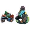 Resin Corals Fishtanks Accessories Natural Underwater Habitat Decors Pet Safe Aquariums Ornament For Aquariums Enthusiasts