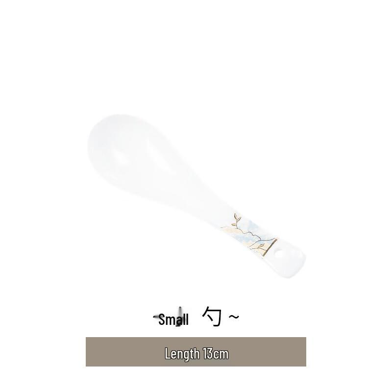 Chinese Style Gold-Rimmed Ceramic Dinnerware Set