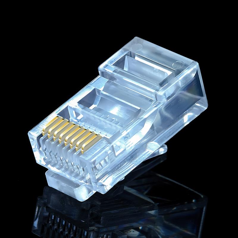 Cat 6A/5E Geschirmter RJ45 Gigabit-Netzwerkkabel-Stecker für Breitband und Telefon