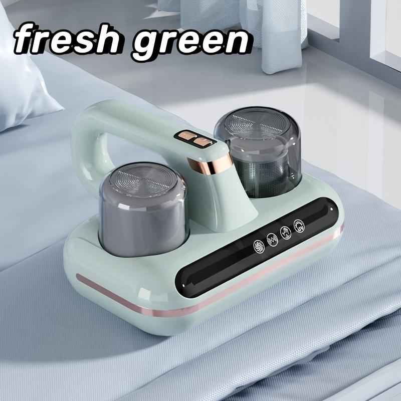UV sterilizátor je vhodný pro matrace postelí a pohovek. Má automatickou mávací funkci. Dokáže účinně vysát roztoče, štěnice,