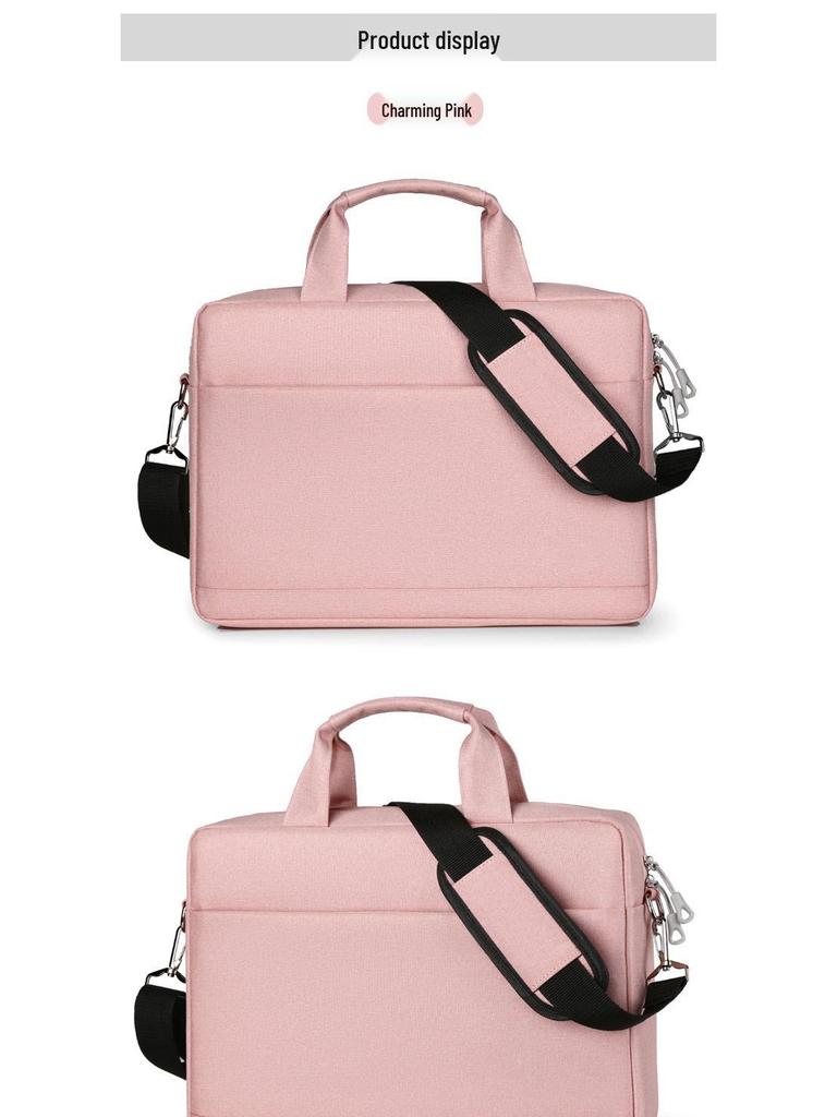 Multi-Size Laptop Bag: 15", 16", 17" - Large Capacity, Custom Logo, Handheld & Shoulder Style