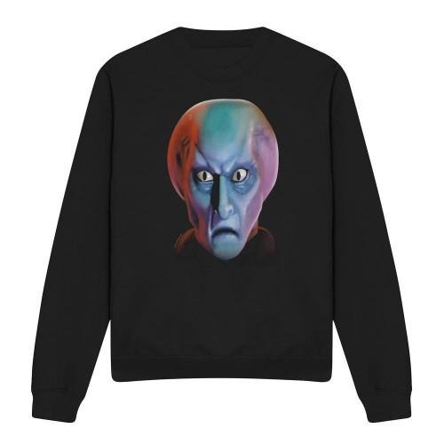 STAR TREK Unisex Adult Balok Head Sweatshirt