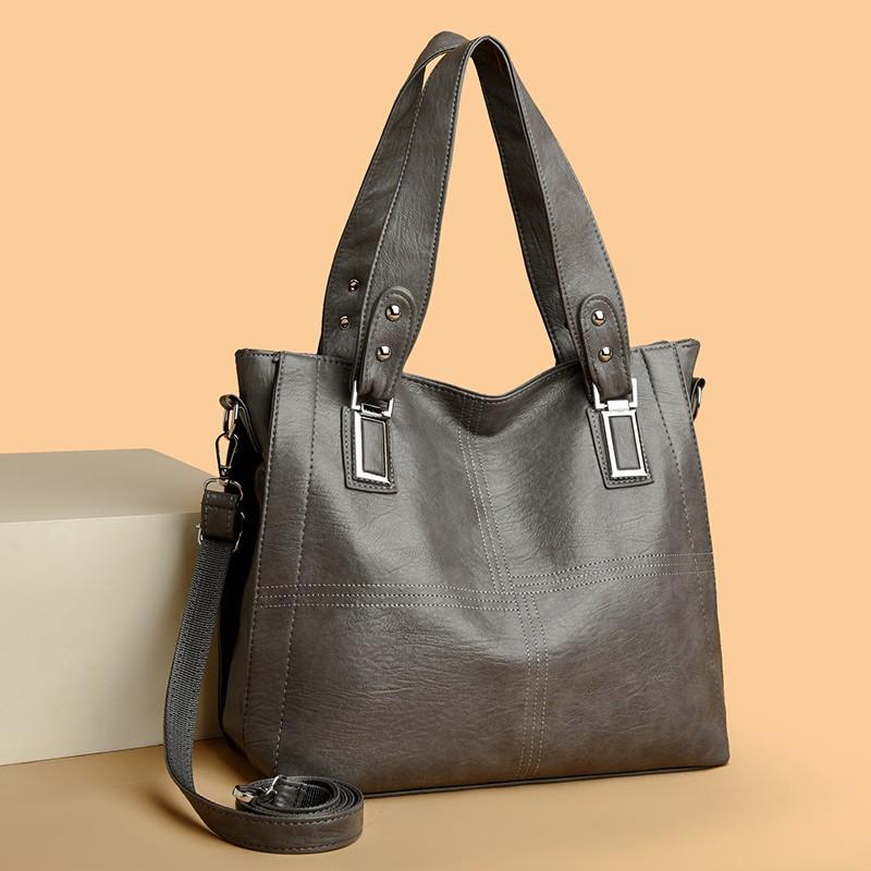 Shoulder Fashion Soft Leather Tote Bag
