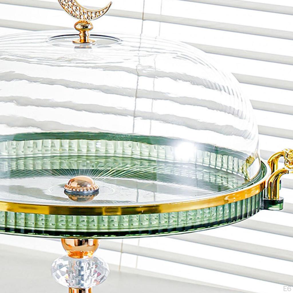 Cake Display Case with Lid, Dustproof, Versatile, for Kitchen And Restaurant.