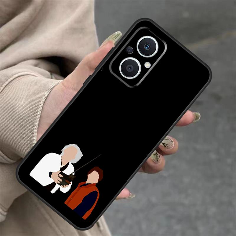 Back To The Future Case For OPPO Reno 14F 13F 12F 11F 10 12 13 14 Pro 7 8 Lite OPPO Find X5 X6 X8 X9 Pro Cover
