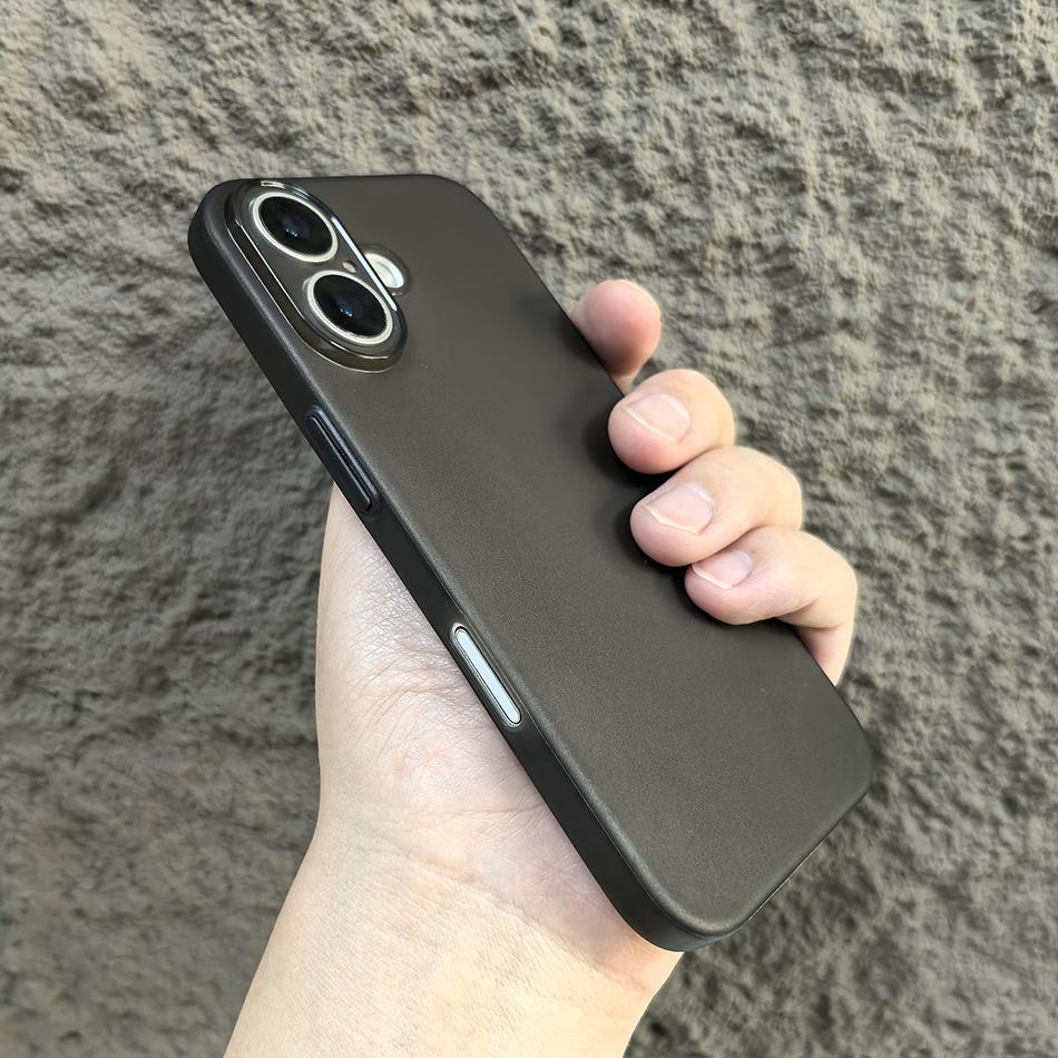 Ultra Thin Soft TPU Phone Case for For Iphone 16E SE4 16 1 14 Plus 13 12 11 Pro Max Slim Matte Translucent Silicone Back Cover