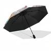1pc Anime Character Outdoor Umbrella - Automatic Opening/Closing, Portable 3-Fold Design, 8-Bone Iron Frame, Perfect Gift for Fans, Travelers, Da