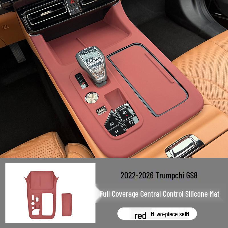 Trumpchi GS8 Center Console Silicone Pad & Door Handle Modification Accessories