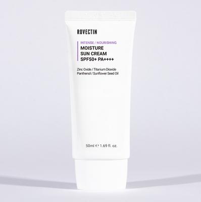 ROVECTIN INTENSE MOISTURE SUN CREAM SPF50+ PA++++ 50ml, Nourishing, Moisturizing, Korean Cosmetics, Kbeauty