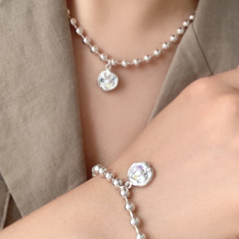 

warmrecord B009_Favec.B Bracelet 14k gold plated