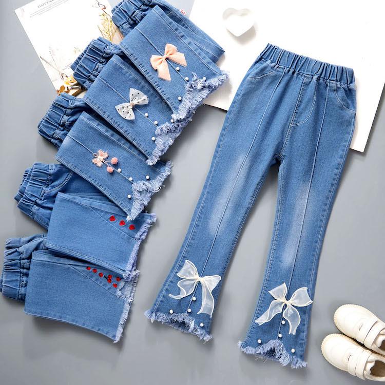 2026 Mädchen Kinderjeans - Modehosen für Kinder
