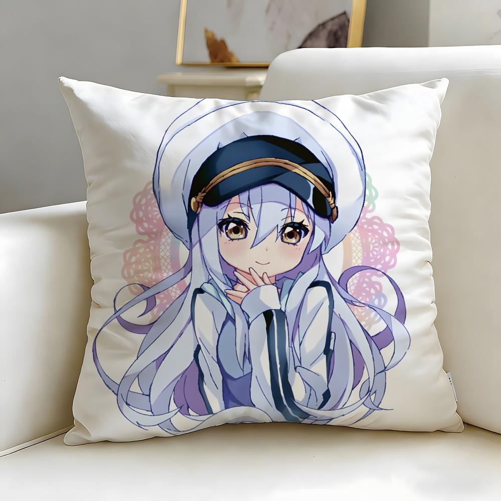 mystery anime ISLAND Cushion Cover Soft  EasyWash Pillow Case  Versatile for Couch Bed Travel and Office