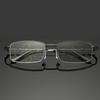 Men Business Photochromic Multifocal Reading Glasses Fashion Color Changing Eyewear 0 to 4 0 Diopter Options