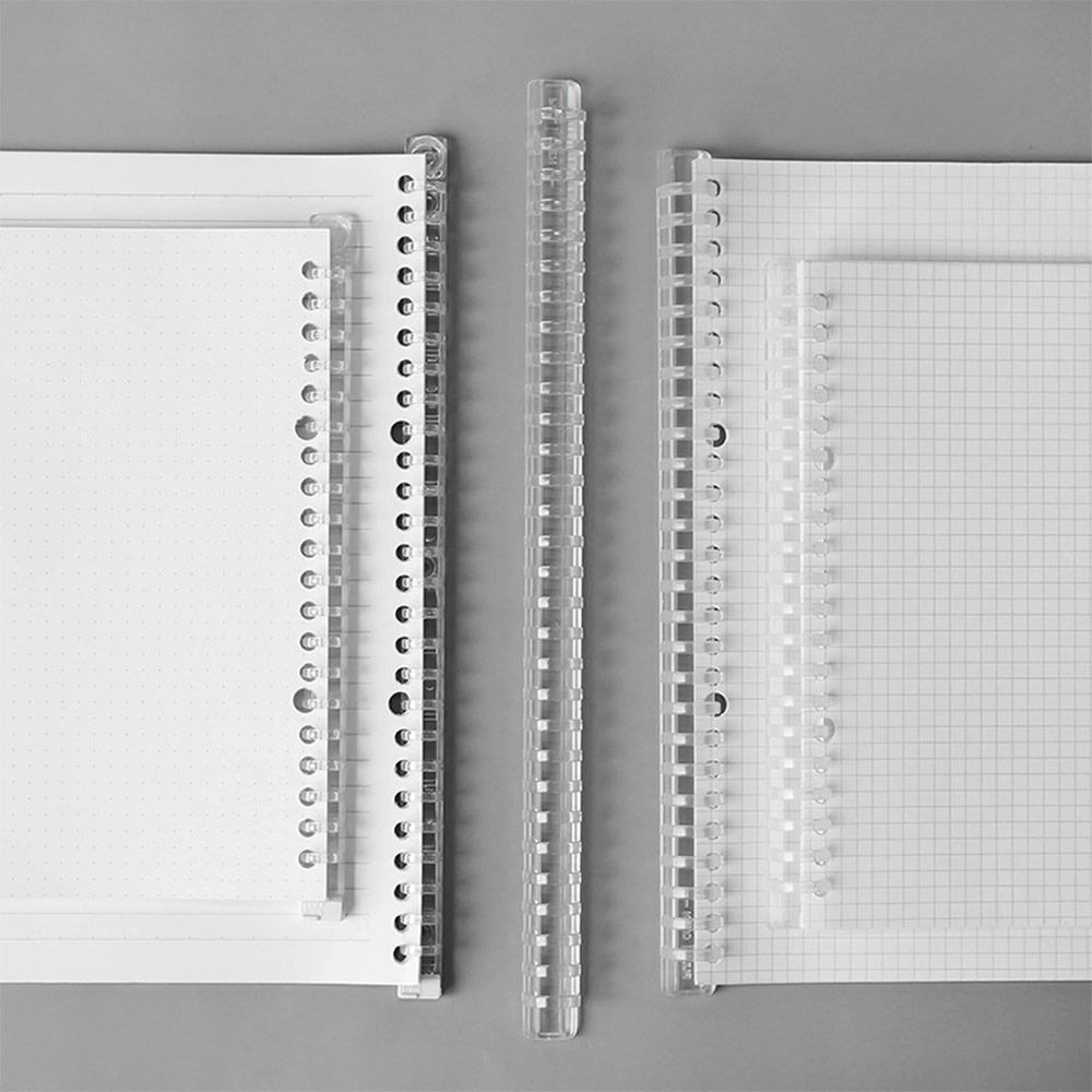 Drawing Rod Type Loose-leaf Binding Strip A5 B5 Binding Clips Loose-leaf Ring  School Office