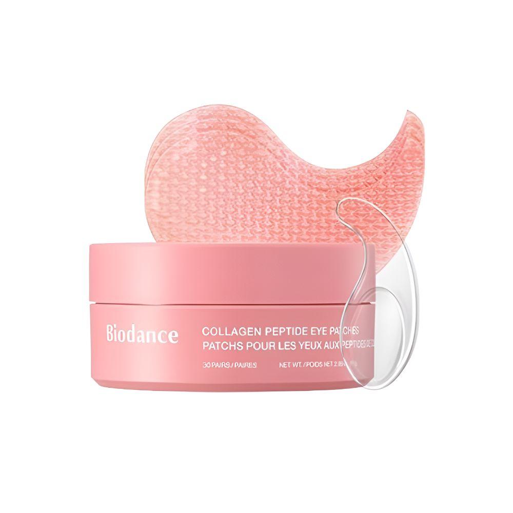 Biodance Collagen Peptide Eye Patch 60pcs 85g Hydrogel for Anti-Wrinkle Fine Lines and Dark Circles