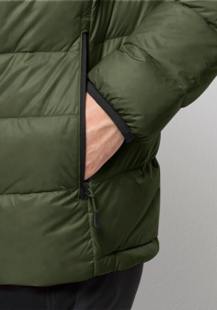 Jacket Jack Wolfskin Dna Tundra Down Jkt M Greenwood