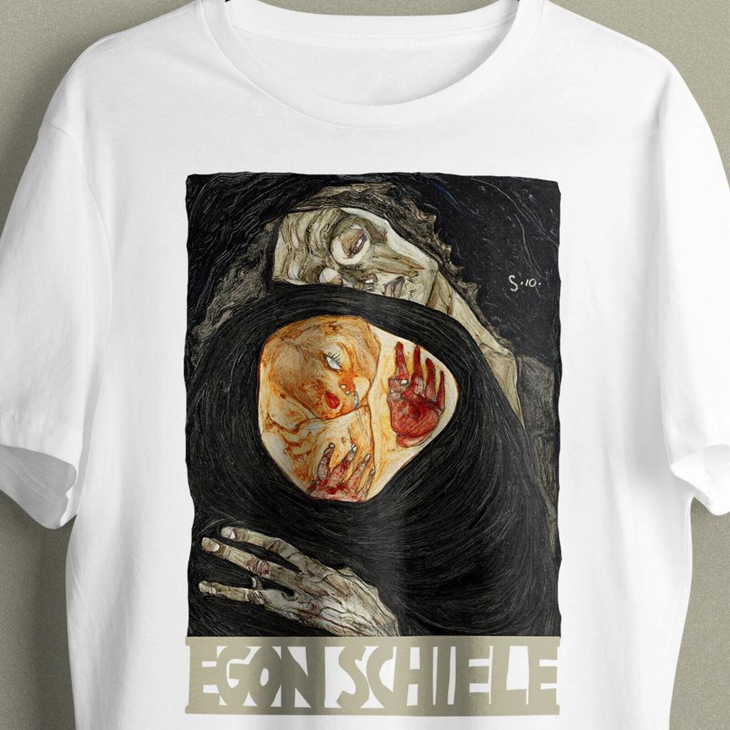 Egon Schiele - Mother Unisex T-Shirt, Art lover T-shirt, Aesthetic T-shirt