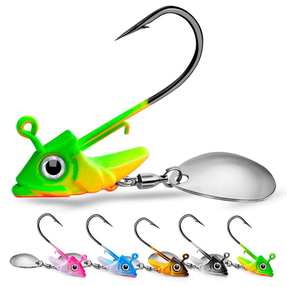 Triangle Head Jig Barbed Fishing Hooks Lure Hook Fishhook 10.5g 15g Fishing Tackle Accessories
