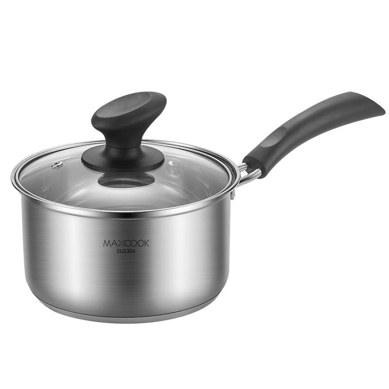 MAXCOOK 16cm 304 Stainless Steel Saucepan