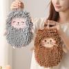 New Puff Ball Hand Towel Super Absorbent Cartoon Animal Washcloth for Bathroom Kitchen Travel Hotel Dormitory Laundry
