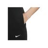 Nike Mid-Rise Lace-Up Tapered Fit Casual Pants Women Bottoms Black FB5435-010