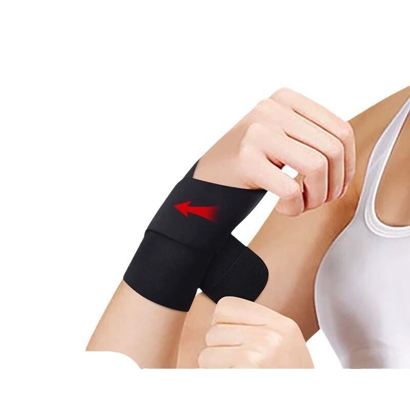 

Sports Bracer Light and Breathable Fitness Bracer Wrist Fixed Anti-Sprain Basketball Fitness Wrist Protection Adjustable one on the right hand