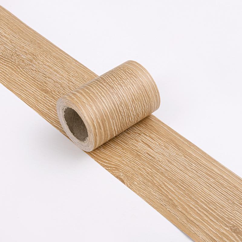 1pc 5M Self-adhesive Wall Trim Line Skirting Border Waterproof Baseboard Wallpaper Sticker For Living Room Home Decoration