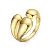 Ring - LUXENTER - Ruven - 18-carat Yellow Gold - Width 14.6 Mm - Woman