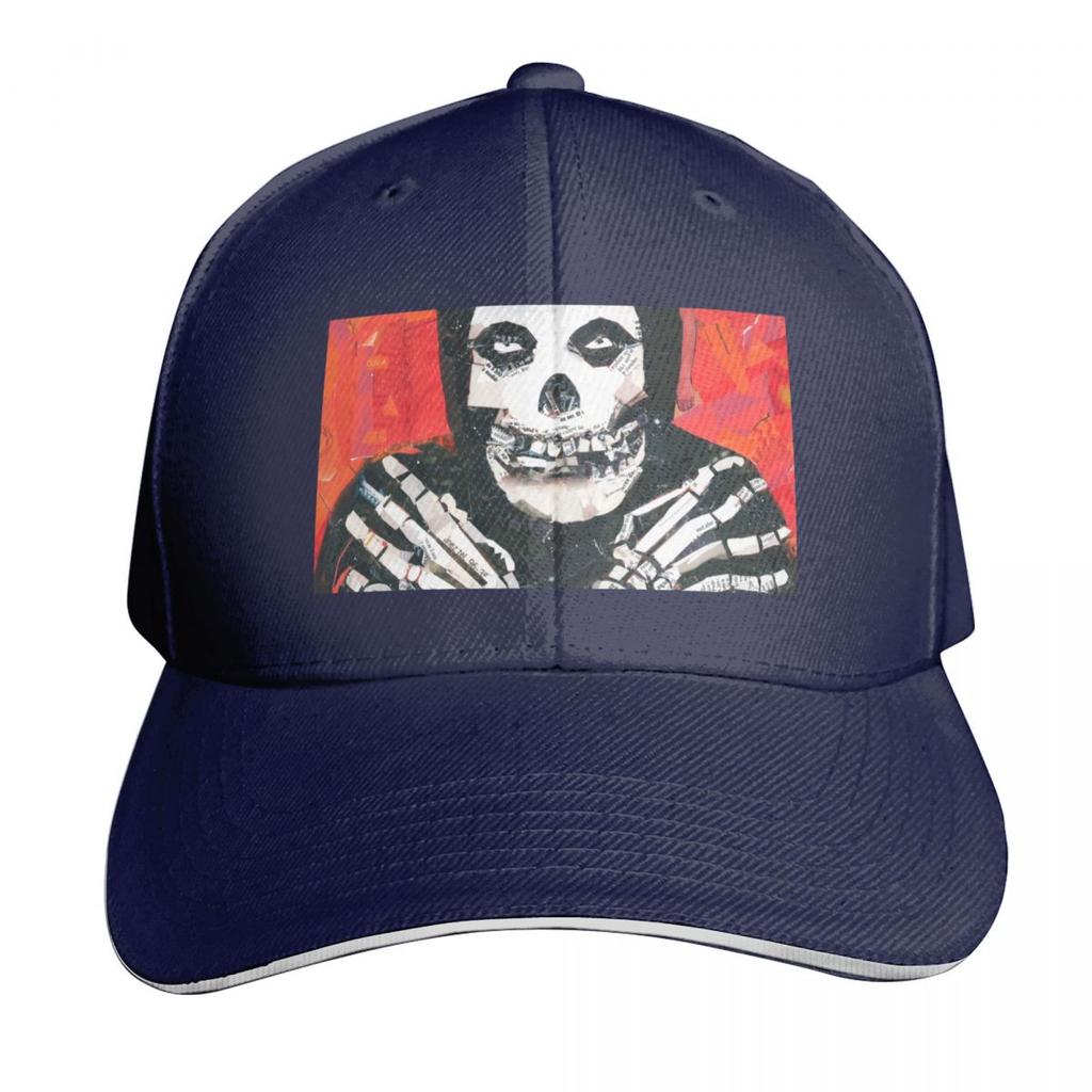 Misfits collage Baseball Cap sun hat Golf Hat Snapback Cap Luxury Unisex Hat Ladies Unisexs