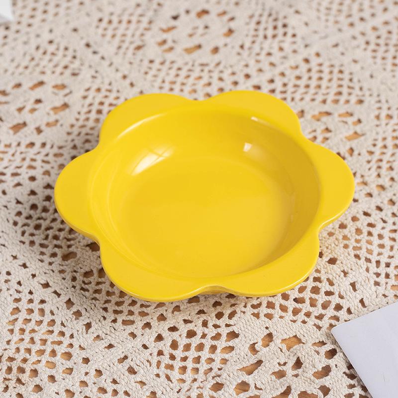 

Керамическая миска для кошек с высокой ножкой, миска для цветов, миска-тарелка для кошек, предотвращающая переворачивание, миска для кошачьего корма, тарелка для воды, защищающая шейный отдел позвоночника, миска для питомца