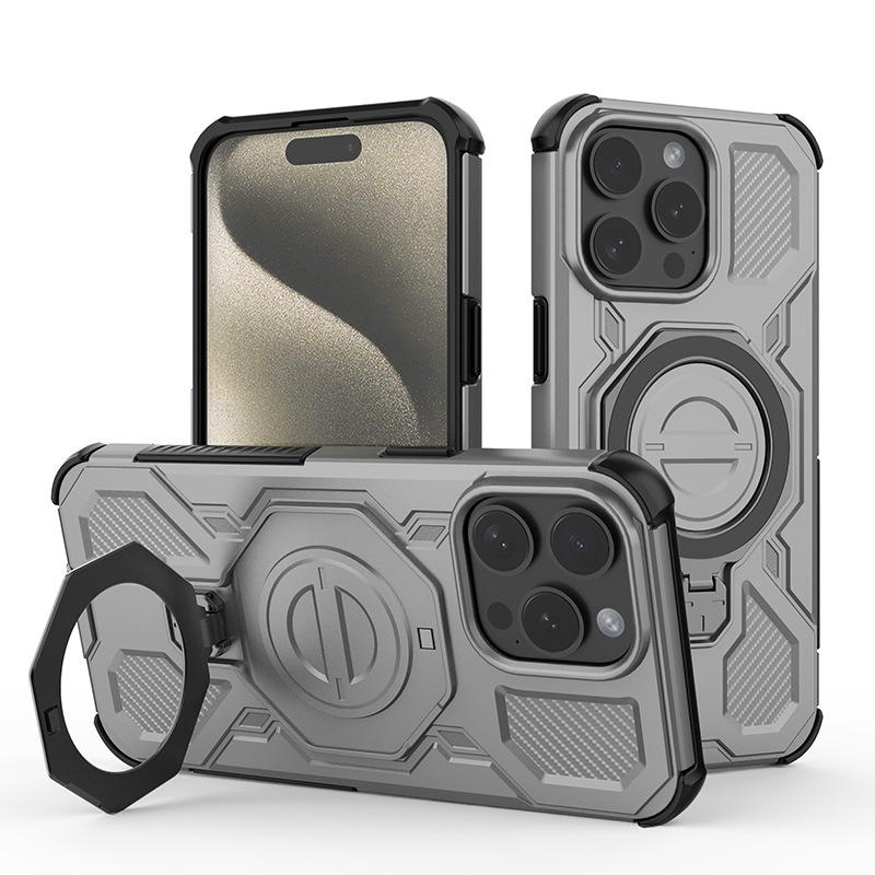 iPhone 15 Magnetic Phone Case,Military Drop Protection MagSafe Phone Case Cover for iPhone 15